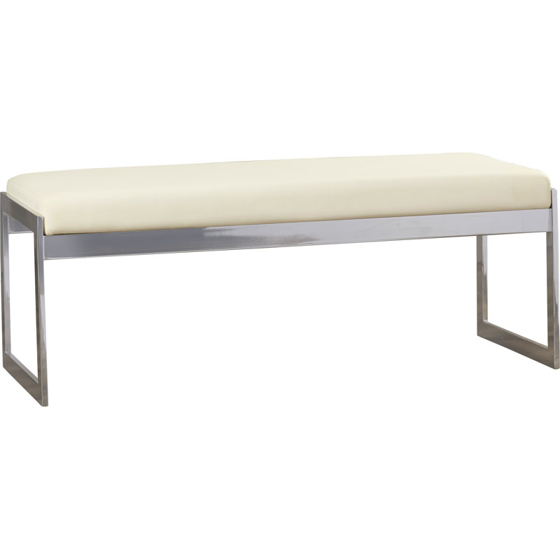 Walhalla Faux Leather Upholstered Bench