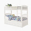 Lit superposé avec rail de sécurité avec lit gigogne avec tiroirs Teens Roomguest Room Furnitureold SKU: LPAAK-1529344125