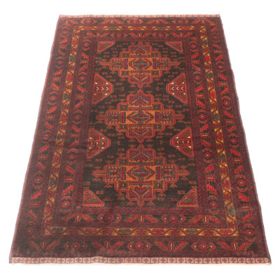 Teimani Brown Rug 3'7" x 6'7"