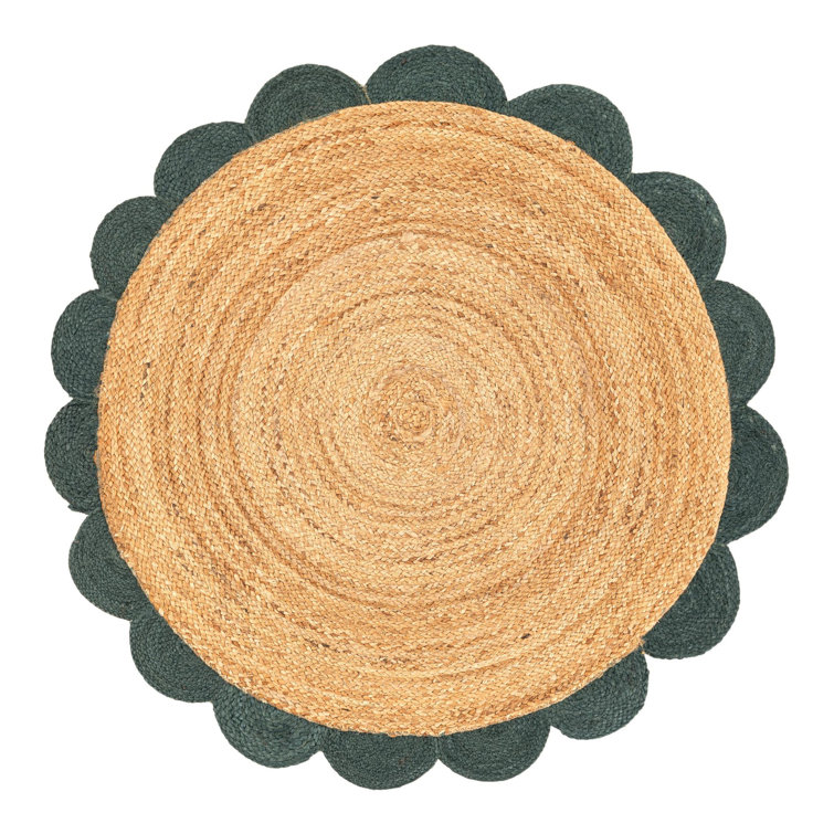 Cosner Hand Braided Area Rug