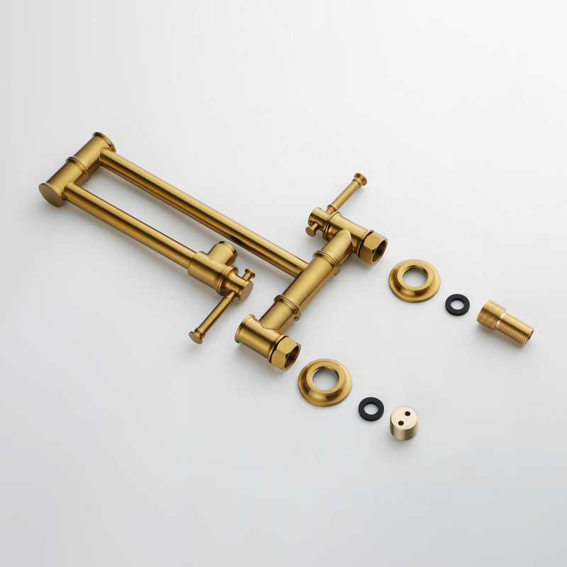 WESTINUS Kitchen Faucet, Brushed Gold