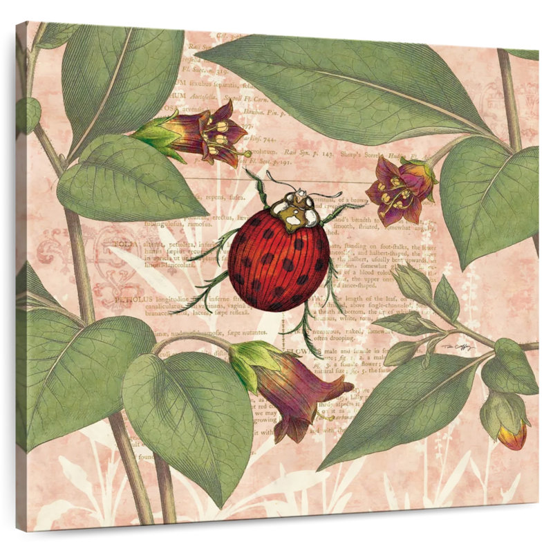 Botanical Nature Bug, 10" H x 10" W