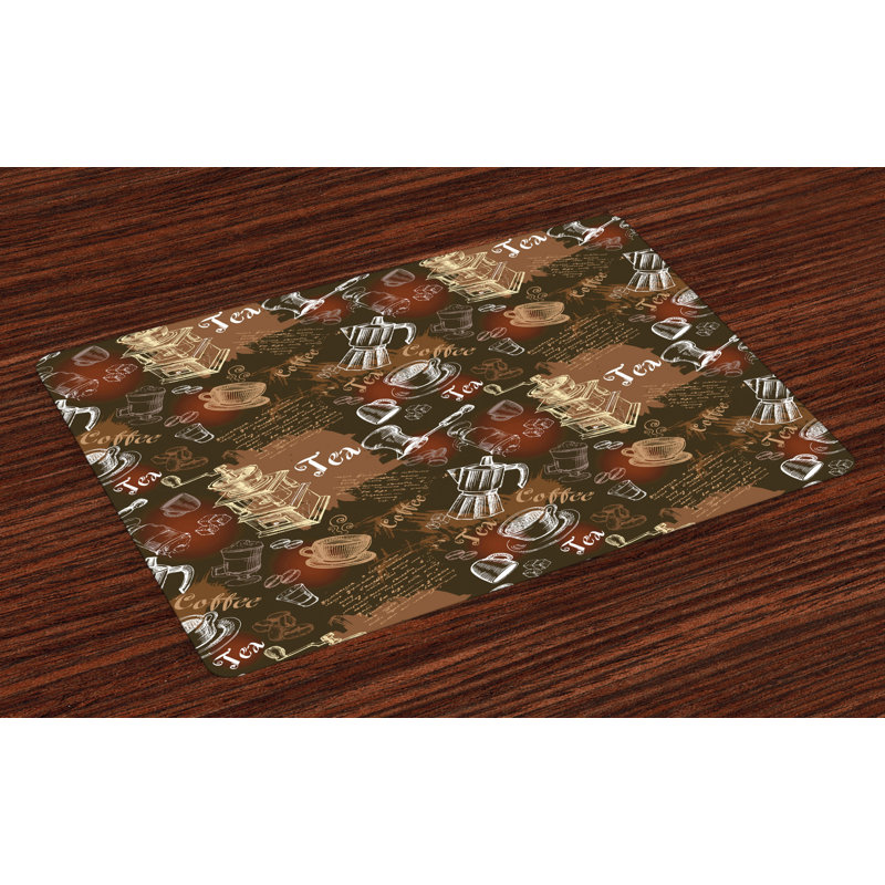 Dustin European Coffee Culture Placemat