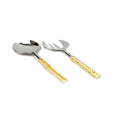 Axie Stainless Steel Salad Servers