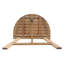 Airdrie Acacia Folding Outdoor Balcony Table , 70cm cm W 45cm cm D