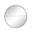 Miroir mural, miroir circulaire avec cadre en métal-612732312-612732314