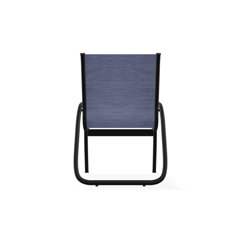 Fauteuil de patio Gardenella, Noir texturé, Rivière