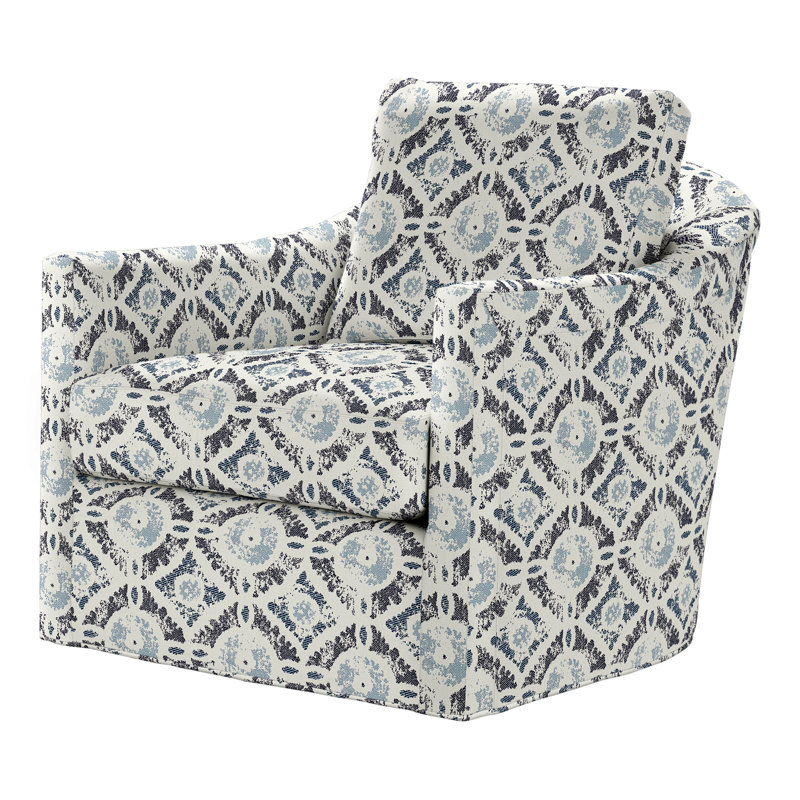 Fauteuil Catalina, Perigold Wittstock indigo, Dune
