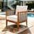 beige - 1 fauteuil sélectionné