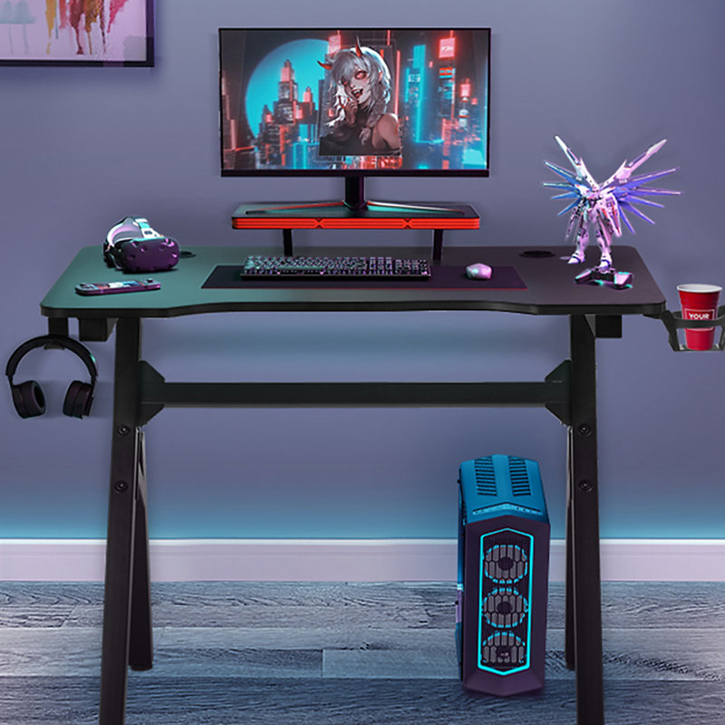 Bureau, Bleu, H 29,5 po x l 47 po x P 23,4 po