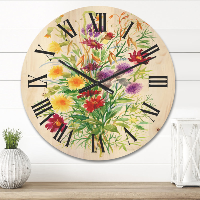 Horloge murale en bois, Petit