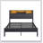 Black / Double Bed