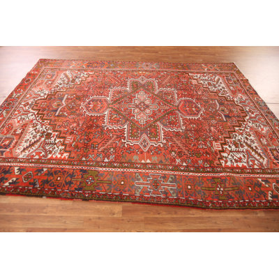 Tapis traditionnel en laine fait à la main 8 x 10