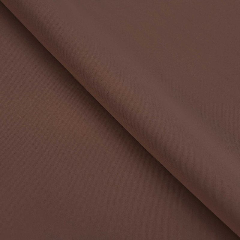  Paire de rideaux obscurcissant en polyester Trixie Millendon, L 42 po x L 108 po, Chocolat