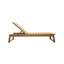 Diuna Outdoor Teak Chaise Lounge