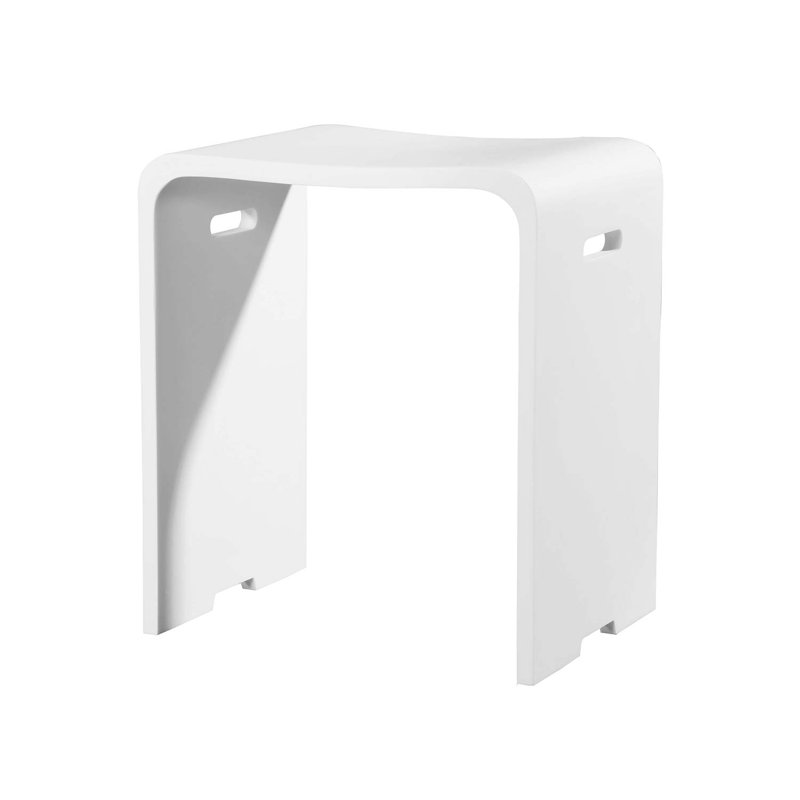 DAX Solid Surface Shower Stool