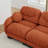 Premium Chenille Modular Sofa with Ergonomic Foam and Pleated Backrest Design-898889570