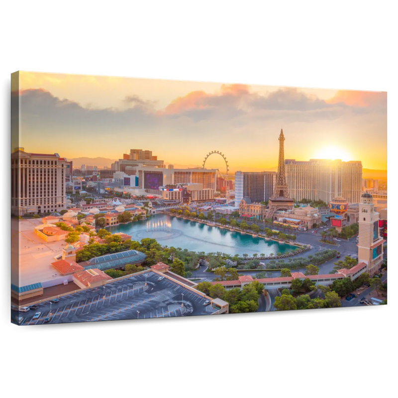 Ravi Sunny Las Vegas, H 34 po x l 51 po