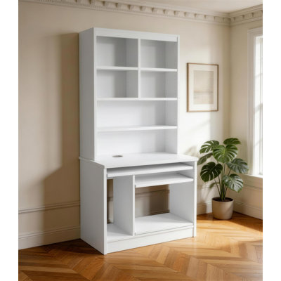 Fernande Solid Wood Computer Desk