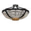 Chrisanne 3 - Light Semi Flush Mount