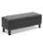 Canealus Linen Upholstered Storage Bench-357542860