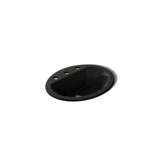Bryant Ceramic Oval Drop-In Bathroom Sink with Overflow
