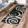 Adonia Abstract Black/Gray Area Rug