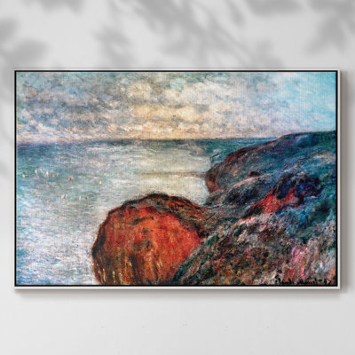 " Cliff Near Dieppe, Cloudy Weather, 1897 "