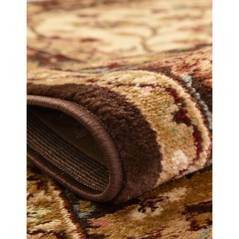 Tapis oriental beige / brun Niles, Rectangle 5 pi 3 po x 8 pi