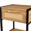 Table de chevet en métal Alynn