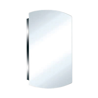 Mcphee Stainless Wall Mounted Medicine Cabinet with Mirror 24" H x 16" W Triple Shelves