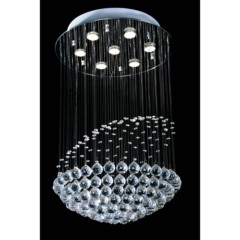 Plafonnier encastré 7 lumières Turk