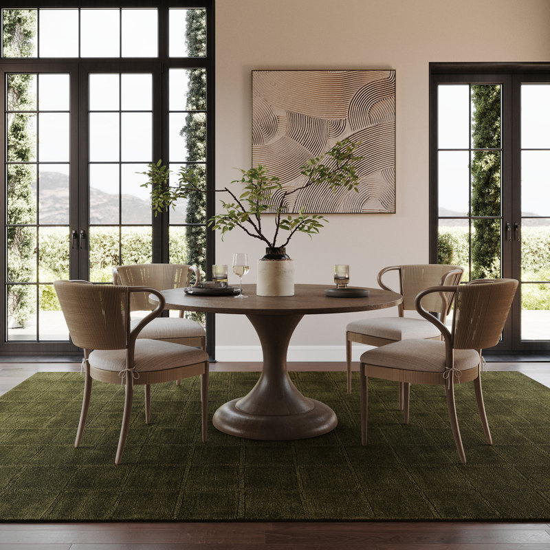 Miva Modern Geometric Rug, Rectangle 7'6" x 9'6"