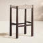 Savio Outdoor Stool-Dark Textured Woven-Counter-1073696836-1073696837