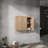 Bathroom Side Cabinet, 12", 3 Soft Close Doors, Wall Mounted, Enhances Functionality Cabinet Improves Organization