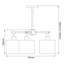 Santistevan 5 - Light Shaded Chandelier-18979996