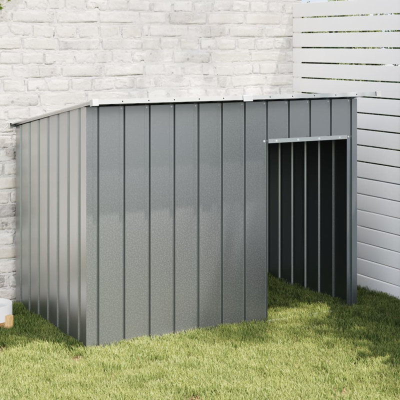 Brankovice Galvanised Steel Dog House, 110cm H x 153cm W x 91cm D
