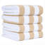 Serviettes de plage à rayures Devontia Cabana, serviettes de piscine surdimensionnées 30 x 60 pouces 4 pièces-112246264