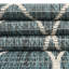 Tapis treillis intérieur / extérieur Teal Gitter-606288622