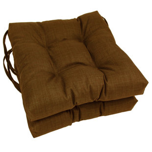 Indoor/Outdoor Lounge Chair Cushion (Set of 2)