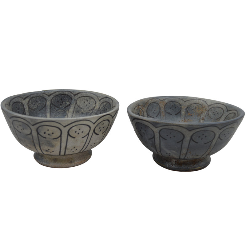 Handmade Ceramic Decorative Bowl Set