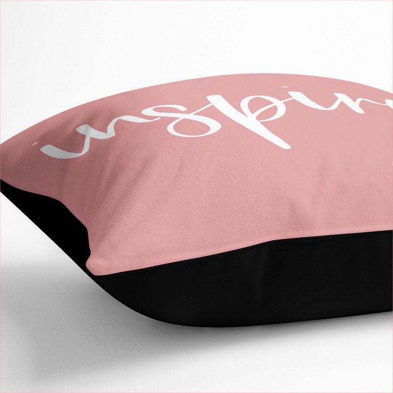 Inspire Scatter Cushion, Black, 55cm H x 55cm W x 20cm D