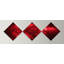 « geographical mystical fleur red », impression sur toile
