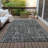 Machine Washable Indoor/Outdoor Bernadette ACN2130 Striped Rug-113999925