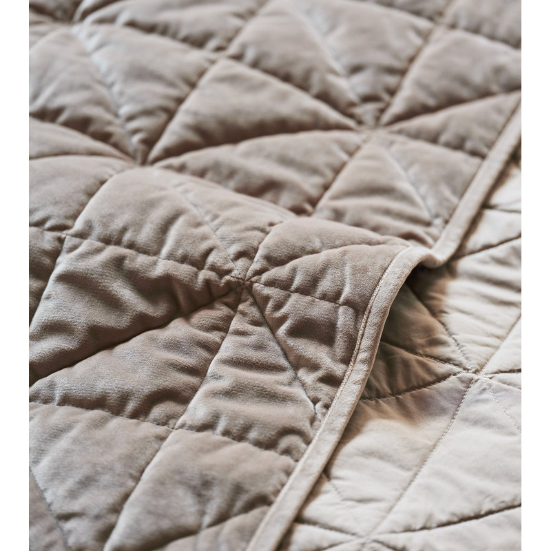 Theo Percale Coverlet Set, Super King Coverlet + 2 Shams