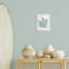 "Blue Coral Silhouette", art mural par Conrad Knutsen