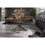 Olmo Extendable Metal Base Dining Table