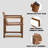 Solid Acacia Wood Armchair (Set of 2)