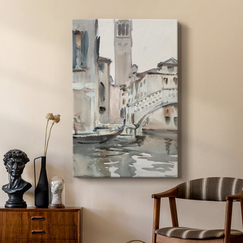 Paysage rétro CCI - galerie Cavas sur mesure, H 18 po x l 12 po