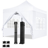 3x3m Heavy Duty Pop Up Canopy Tent with 4 Sidewalls